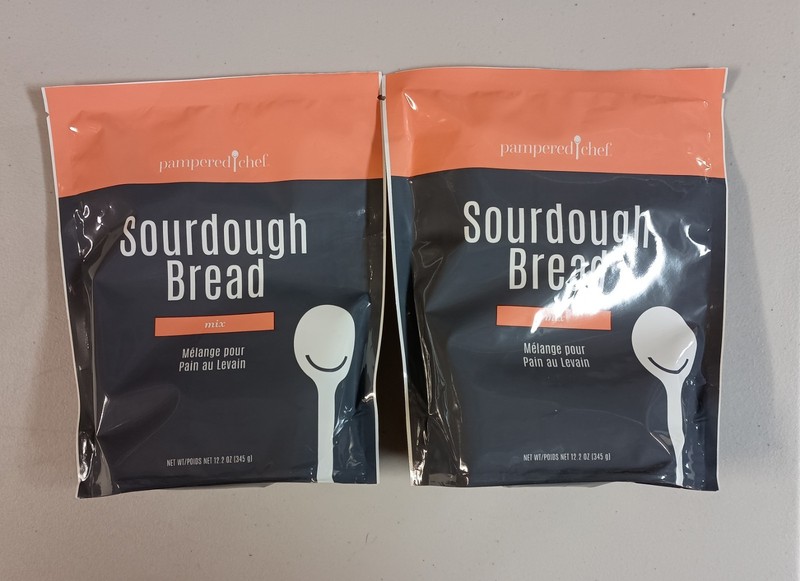 Pampered Chef  Sourdough Bread Mix  - 2 Packages