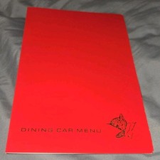 C&O RR  Chesapeake & Ohio B & O Railroad Menu 1967  Chessie Cat