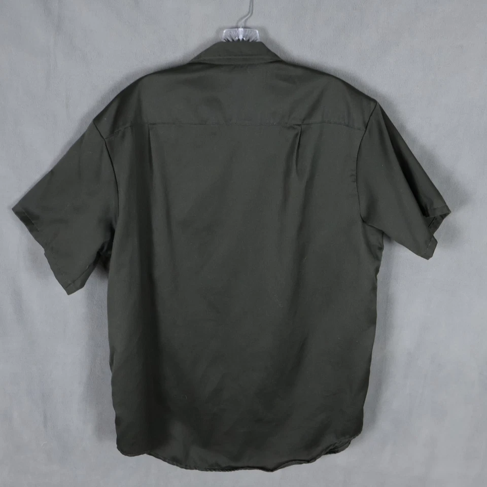 Vintage 60s Penneys Big Mac Shirt Mens Large Black Rockabilly Camp Penn Prest - Image 4 of 4