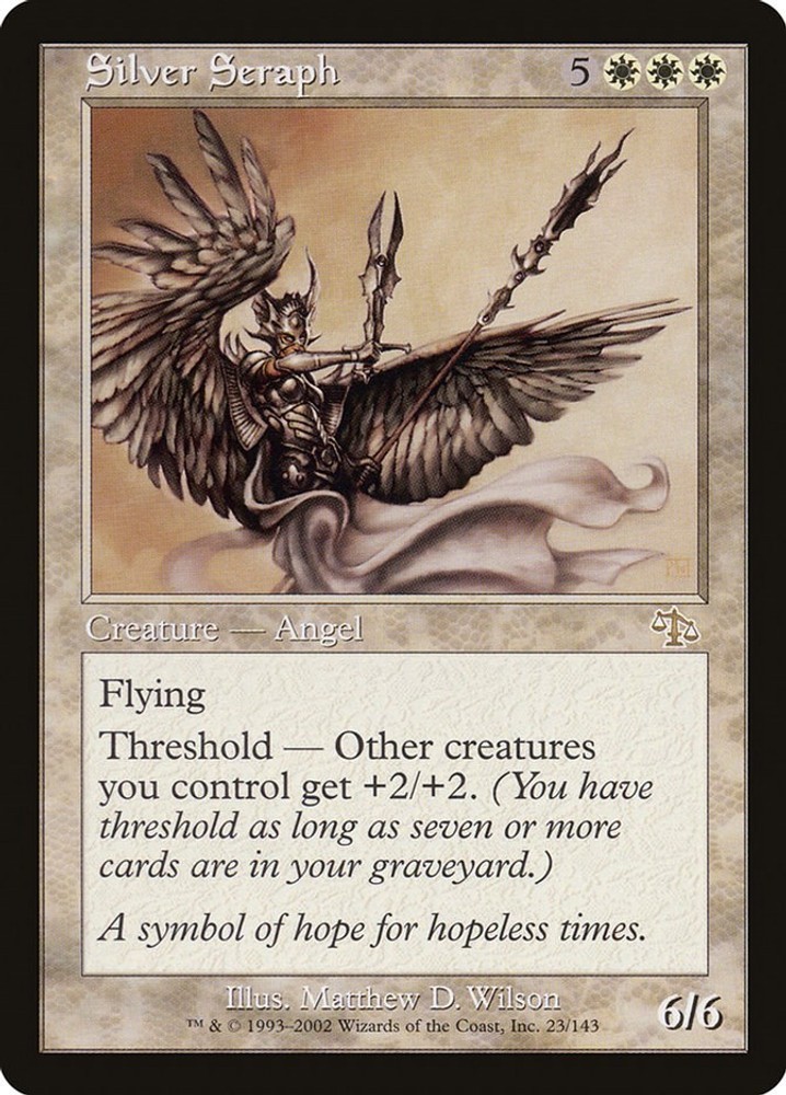 Silver Seraph #23 (NM) Judgment (JUD) MTG