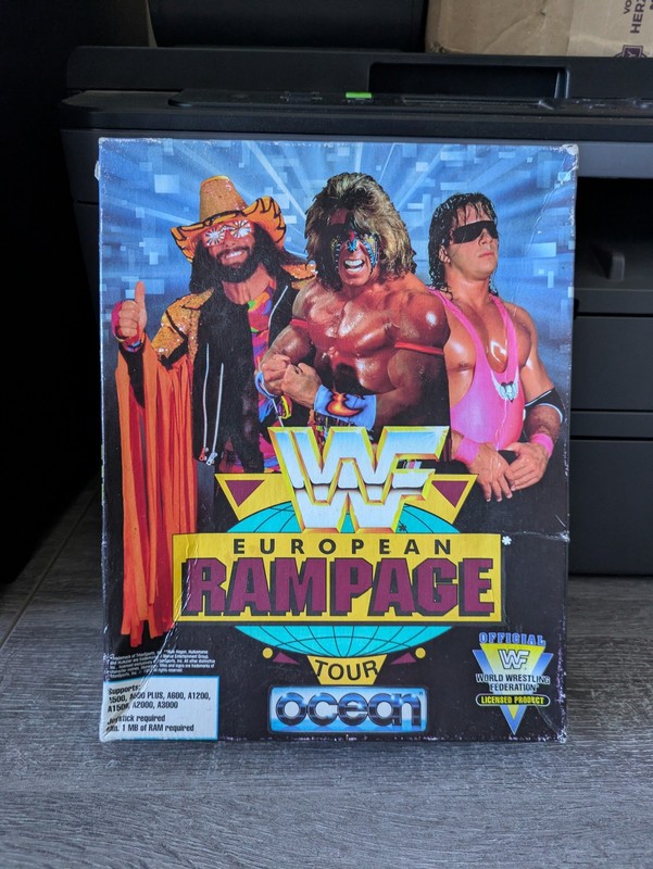 WWF European Rampage AMIGA - UNTESTED