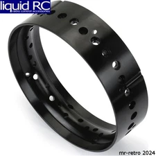 Pro-Line 284706 Pro-Spec Aluminum Front Rim Black: Promoto-SM