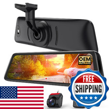 AUTO-VOX T9PRO OEM Rear View Mirror Camera Detached Front Lens 9.35" Full Displa