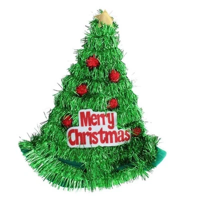 Sombrero De Espumillón Para Árbol De Navidad - Imagen 1 de 3