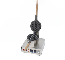 Deluxe Double Display Egg Waffle Maker – Hong Kong Bubble Waffle Machine