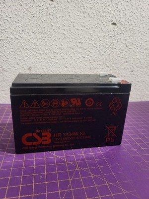 CSB HR1234WF2 Bleiakku 12V 8,4Ah AGM F2_2.5_5