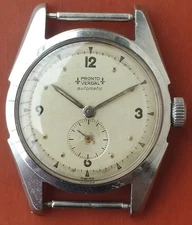 Vintage men's Pronto Verdal automatic bumper watch Favre-Leuba 437 movement