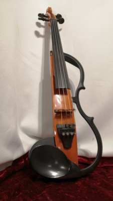 YAMAHA SV-100 Silent Electric Violin 4 Strings Japan Brown w