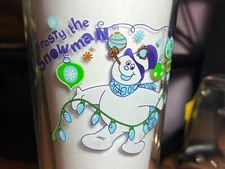 Frosty the Snowman Pint Glass Warner Bros TV Christmas Cartoon Classic ICUP 2012