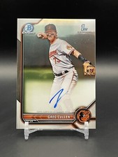 2022 Bowman Chrome Prospect Autographs #CPA-GC Greg Cullen 