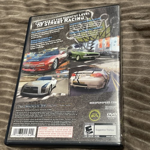 PS2 Need For Speed Prostreet Sony PlayStation 2 PS2 - Foto 4 di 4