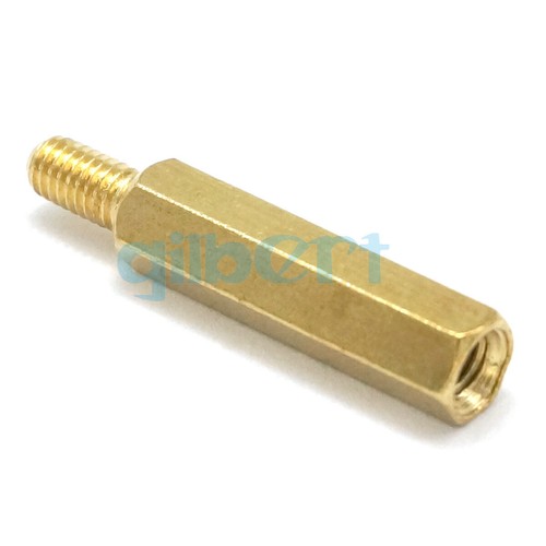 Espaciadores de PCB hexagonales de latón de rosca M2.5 M3 M4 M5 M6 macho-hembra - Imagen 10 de 156
