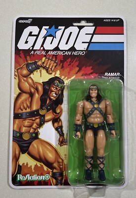 NEW 2025 Super7 ReAction G.I. Joe Ramar 3.75 Exclusive | eBay