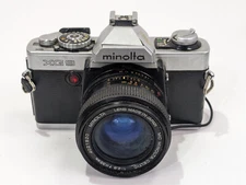 FREE RETURNS / UNTESTED / Minolta XG-9 35mm film camera / 35mm lens