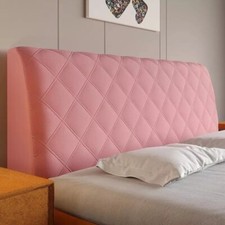 Luxury Quilted Headboard Cover Soft Bed Head Back Decor Protector Slipcover NEW
