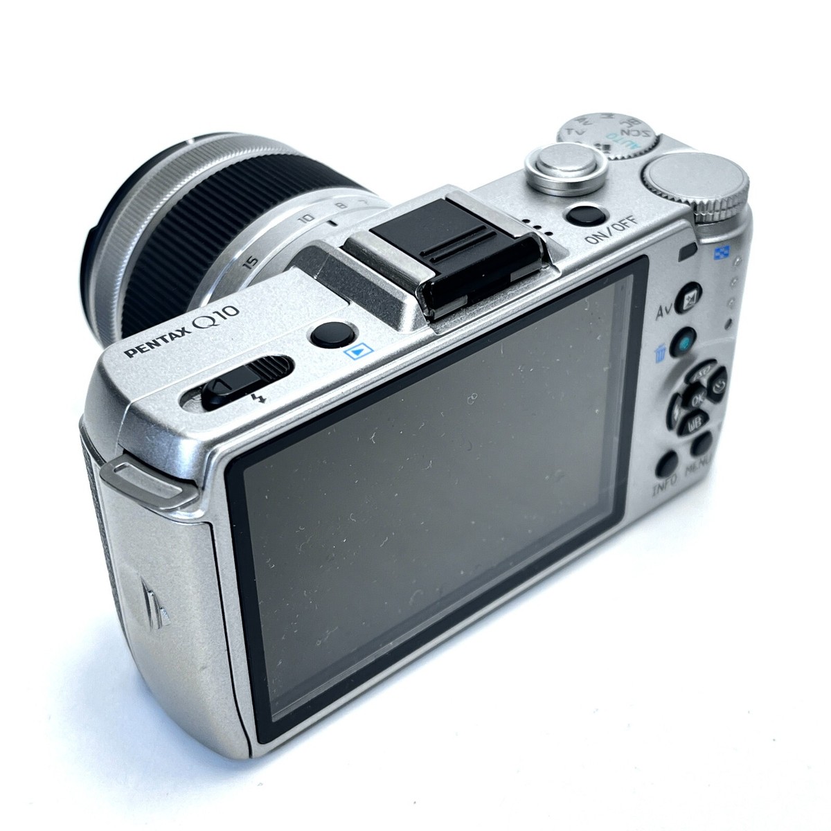 T*i様 PENTAXQ10 Pentax Q10 12.4MP Silver 02 Lens Digital Camera 2078shots