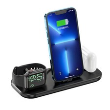 Portable 3-in-1 iWatch Foldable Charger Stand for Apple Products iPhone