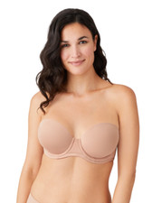 Wacoal 32DDD Red Carpet Strapless T-Shirt Bra NWOT 854119 Roebuck ---NO STRAPS--