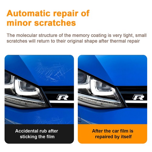 For Volkswagen Golf R 2018-2019 Rearview Mirror Precut Paint Protection Film PPF - Picture 8 of 11
