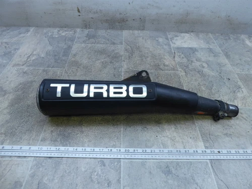 1982 Honda CX500 TC Turbo H380-1. right exhaust muffler tail pipe