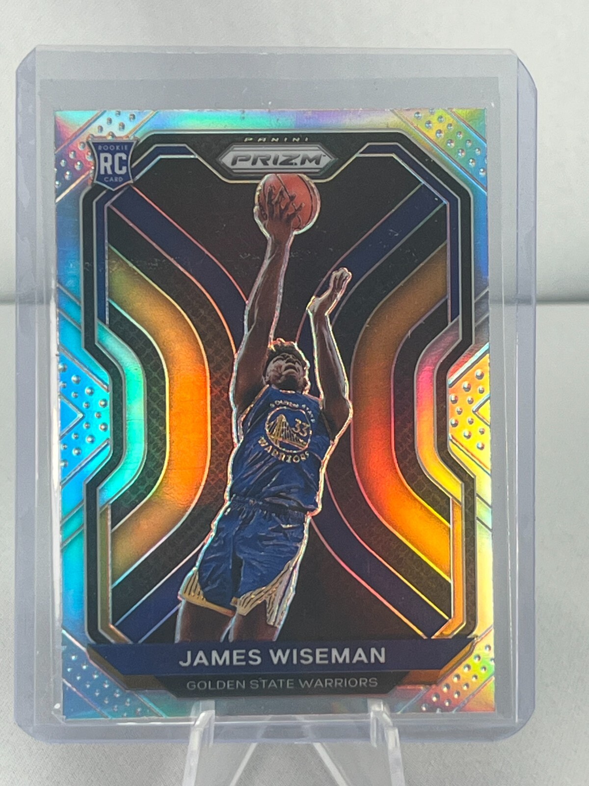 2020-21 Panini Prizm James Wiseman Rookie Silver Prizm