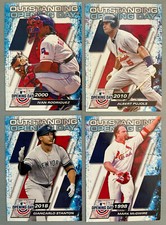 2021 Topps Opening Day - Outstanding Opening Day - Lot of 4