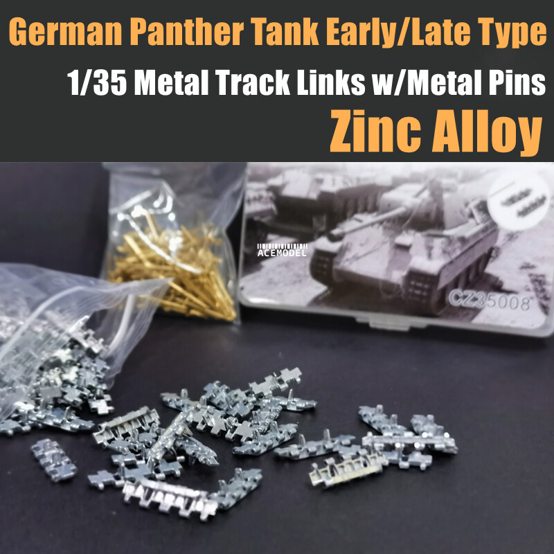 1/35 German Panther V Early/Mid/Late Type Tank Lead-Tin