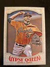 2016 Topps Gypsy Queen #203 Giants Chris Heston Baseball Card