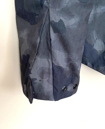 $450 NWT Rag & Bone Men’s Camo Jacket Shirt Size XS Gray - Picture 8 of 10