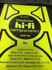 MHF-90 SAMS HI-FI MANUAL CAPEHART HITACHI LAFAYETTE LLOYD'S MARANTZ MIDLAND  NOS