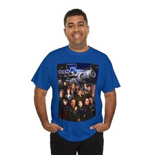 Babylon 5 TV Series 1994 T-Shirt Sci-Fi Fantasy Space station Aliens