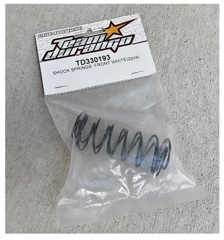 RC Car Team Durango TD330193 Shock Springs Front 1/8 Big Bore