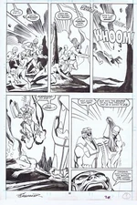 X-FACTOR ANNUAL #3 Page 32 Original Marvel Comic Art signed by Terry Shoemaker