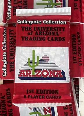 1990 ARIZONA WILDCATS Collegiate Collection 1st Edition PACK 8 Cards STEVE KERR