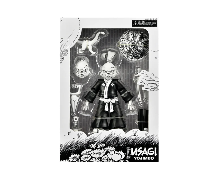 NECA Usagi Yojimbo 7” ACTION FIGURE STAN SAKAI LIMITED w/ Signed