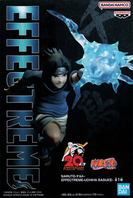 Naruto Shippuden Figure - Effectreme V2 - Uchiha Sasuke - Retro Japan