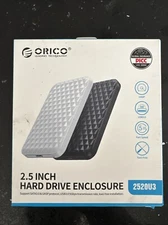 Orico 2.5" Hard Drive Enclosure 2520U3 Tool Free Install