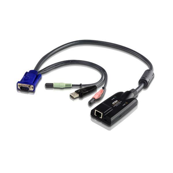 Aten Adattatore KVM USB VGA/Audio Virtual Media