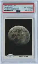 1991 SPACE SHOTS FRED HAISE APOLLO 13 ASTRONAUT SIGNED PSA DNA NASA AUTOGRAPH