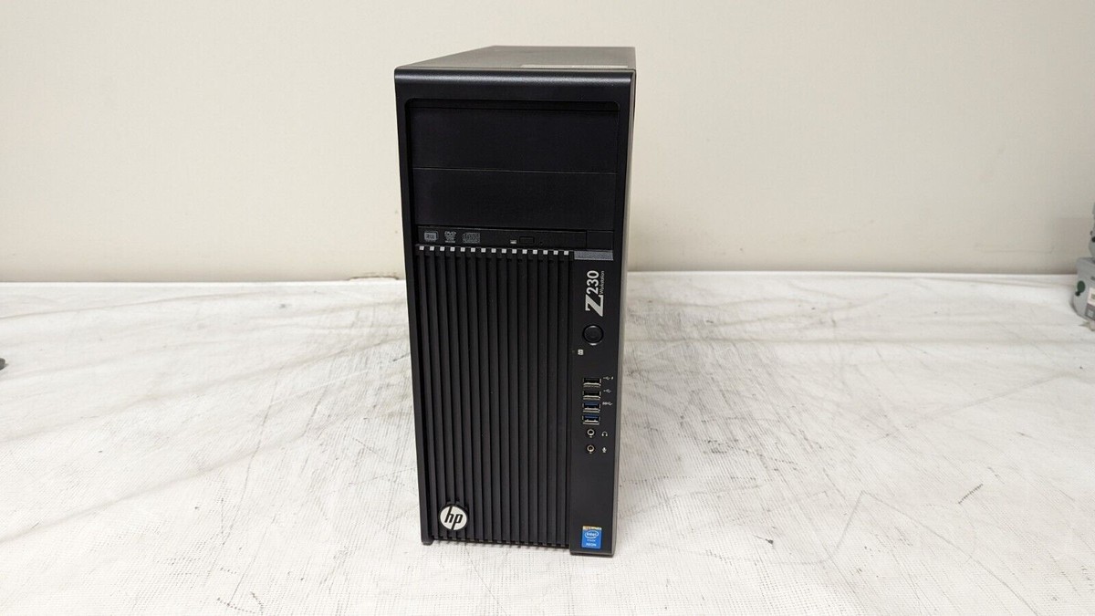 HP Z230 Tower Workstation Xeon E3-1271 v3 3.6ghz Quad Core HP Z230 Tower Workstation Xeon E3-1271 v3 3.6ghz Quad Core