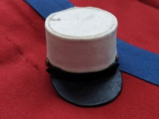 Légion étrangère : Képi blanc miniature d'un tailleur militaire - années 30