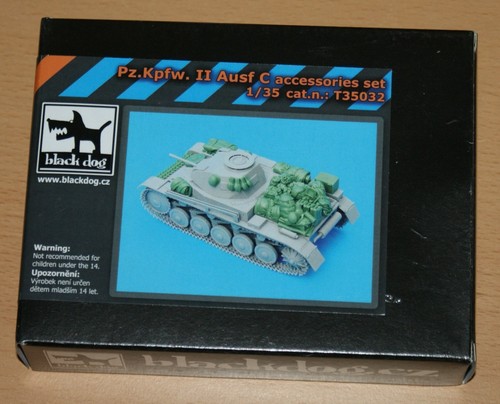 Panzer II Ausf.C Accessories Set von Blackdog in 1/35 - Picture 3 of 3