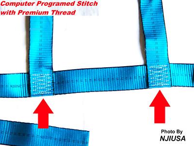 2PC Wheel Basket Straps For Car Hauler Tow Dolly Tire Tool W/ J