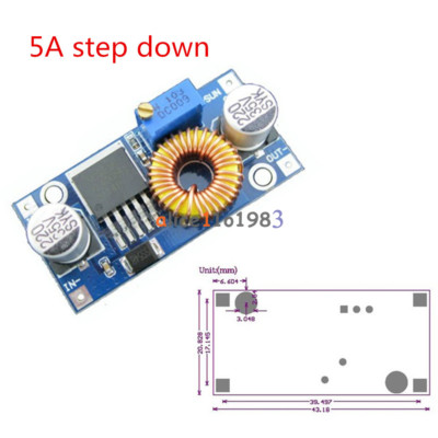 5A Max DC-DC Step Down Adjustable Power Supply LED Lithium Charger Board XL4015