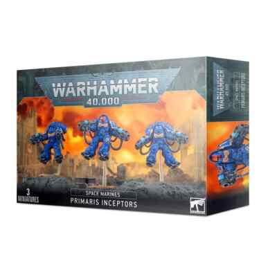 Space Marines Primaris Inceptors - Warhammer 40k - Brand New! 48-79