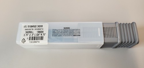 Ingersoll Endmill 47C-751584RQ02 IN2005 #3029974 - Picture 3 of 3