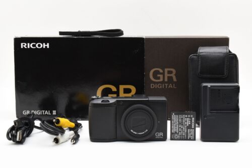 RICOH GR Digital III 10.0MP digital Camera [Exc w/Box, Case From Japan 9013