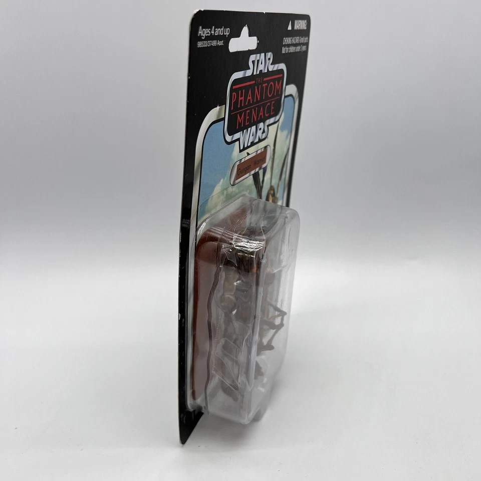 Figura de Acción Guerrero Gungan Colección Vintage Star Wars VC74 Caja Dañada Foto 4 de 4