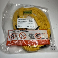 10Gtek Optical Patch Cord Os2 - F C-Sc-S10m (X5) 33ft New