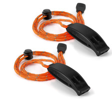 Emergency Whistle, Super Loud Floating Whistle with Lanyard, Ideal for Boatin...